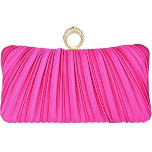 Fashionable Evening Bags with Chain - Available in Gold, Black, Silver & Rose